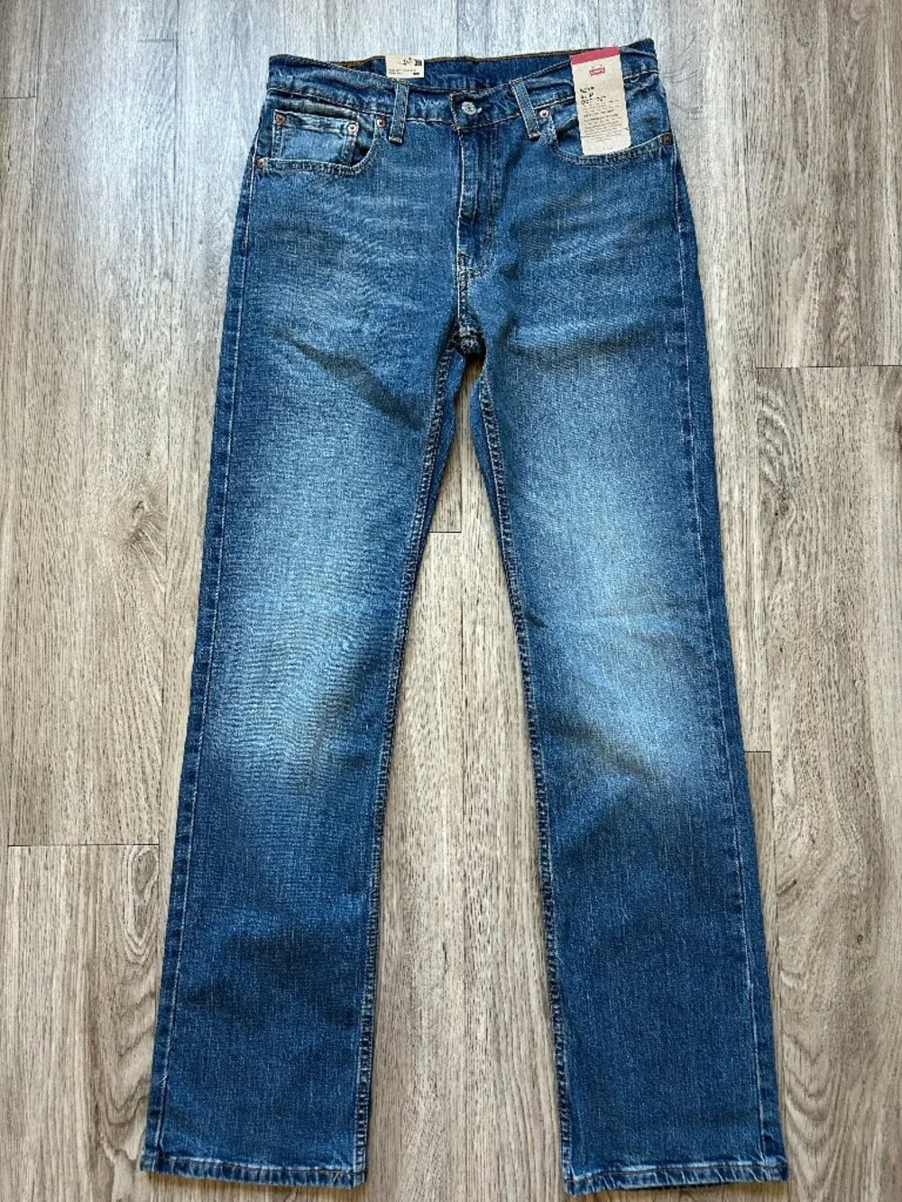 Levi's 527 Slim Bootcut Jeans Medium Dark Wash Size 32x24 NWT